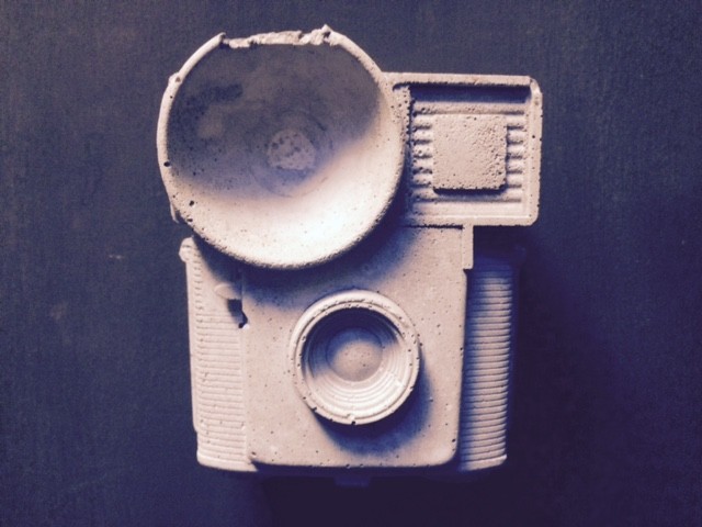 Camera 4, 2015, Betonguss, limitierte Auflage